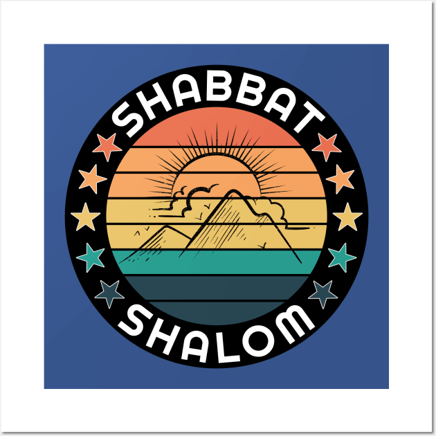 Shabbat Shalom Wall Art by DPattonPD